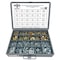 Boltsandnuts.Com Inch & Metric Grade 8 Hex Nut, Flat & Lock Washer Assortment - 1151 PCS Assortment Kit #218 - alternate 1